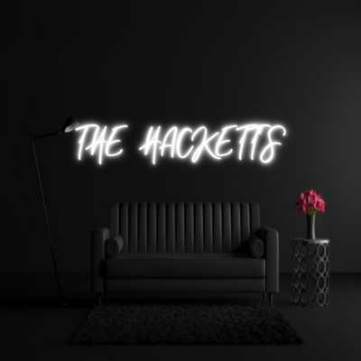 CREATE YOUR OWN WEDDING NEON SIGN THE  HACKETT'S