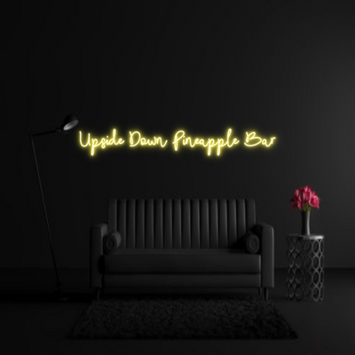 CREATE YOUR OWN WEDDING NEON SIGN Upside Down P...