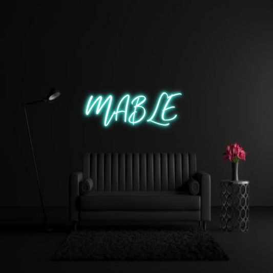 CREATE YOUR OWN WEDDING NEON SIGN MABLE
