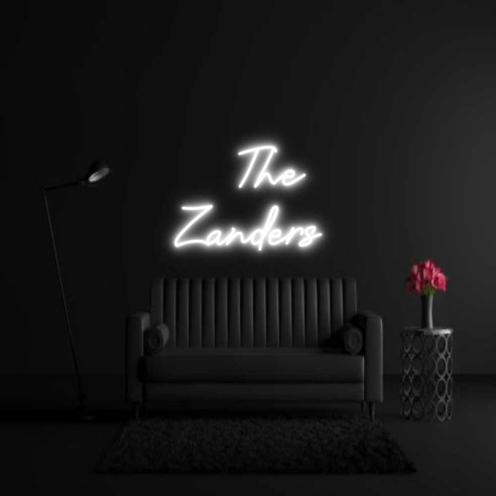 CREATE YOUR OWN WEDDING NEON SIGN The 
Zanders