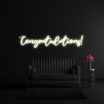 CREATE YOUR OWN WEDDING NEON SIGN Congratulatio...