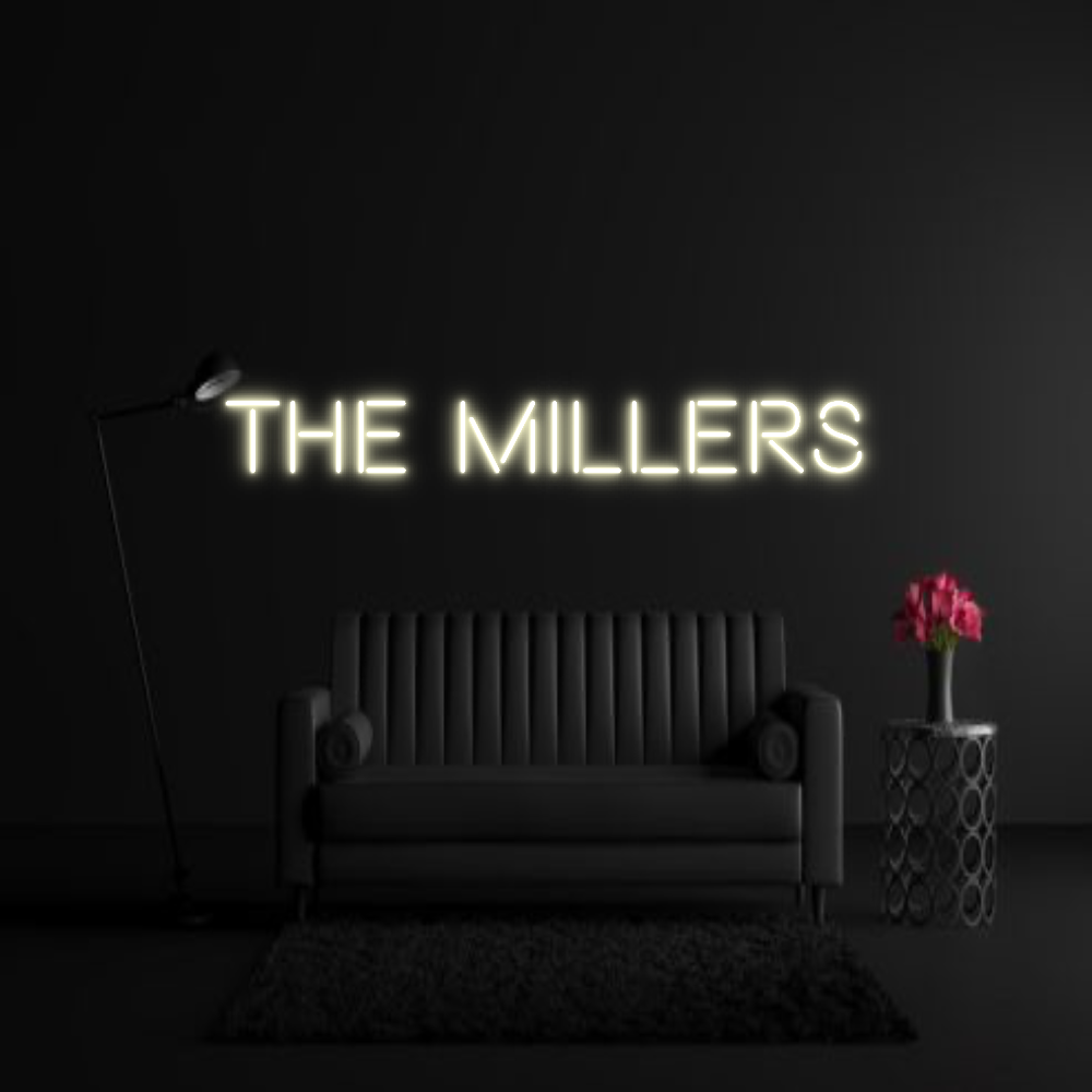 CREATE YOUR OWN WEDDING NEON SIGN The  Millers