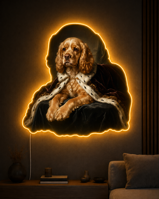 Michael  Angelo Led Neon Signs Acrylic Artwork - Rebecca E Fucci