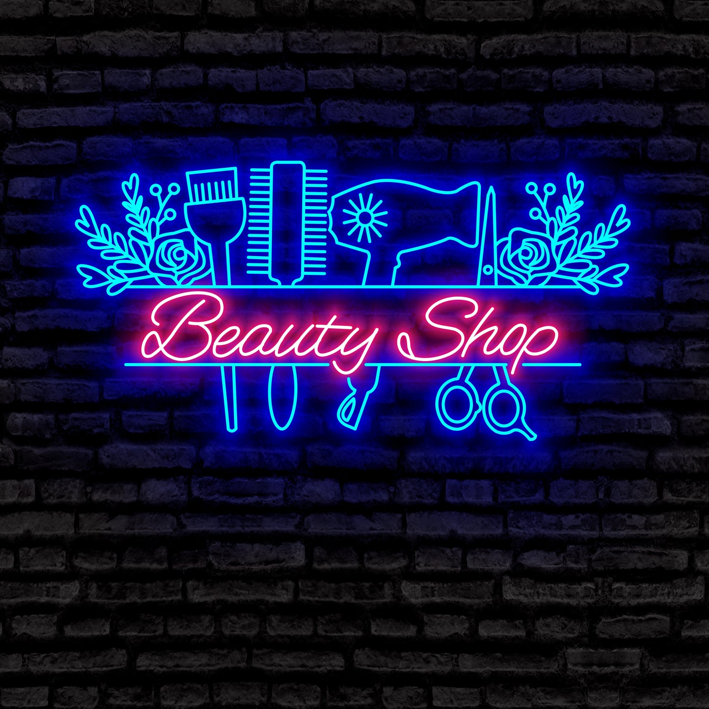 Hairstylist Neon Sign - Personalized Name Hairstylist Led Neon Sign - Gift Idea for Sailor