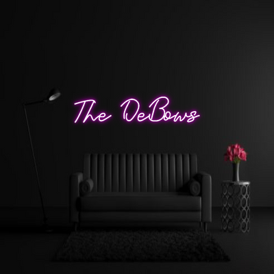 CREATE YOUR OWN WEDDING NEON SIGN The DeBows