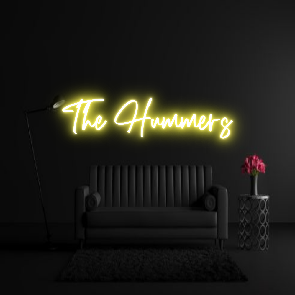 CREATE YOUR OWN WEDDING NEON SIGN The Hummers