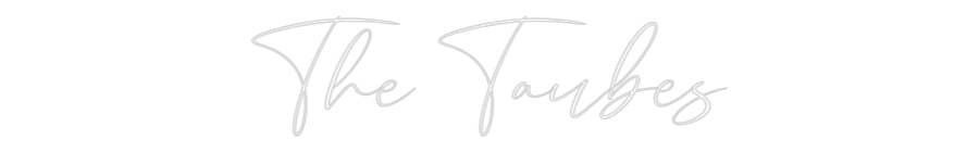 CREATE YOUR OWN WEDDING NEON SIGN The Taubes