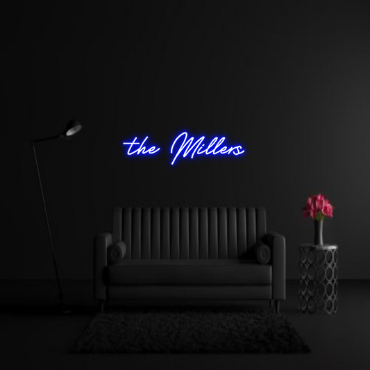 CREATE YOUR OWN WEDDING NEON SIGN the Millers