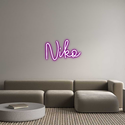 CREATE YOUR OWN CUSTOM NEON Niko