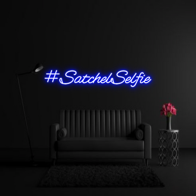 CREATE YOUR OWN WEDDING NEON SIGN #SatchelSelfie