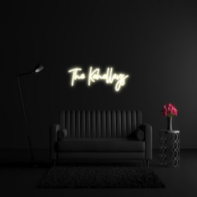 CREATE YOUR OWN WEDDING NEON SIGN The Kahalleys