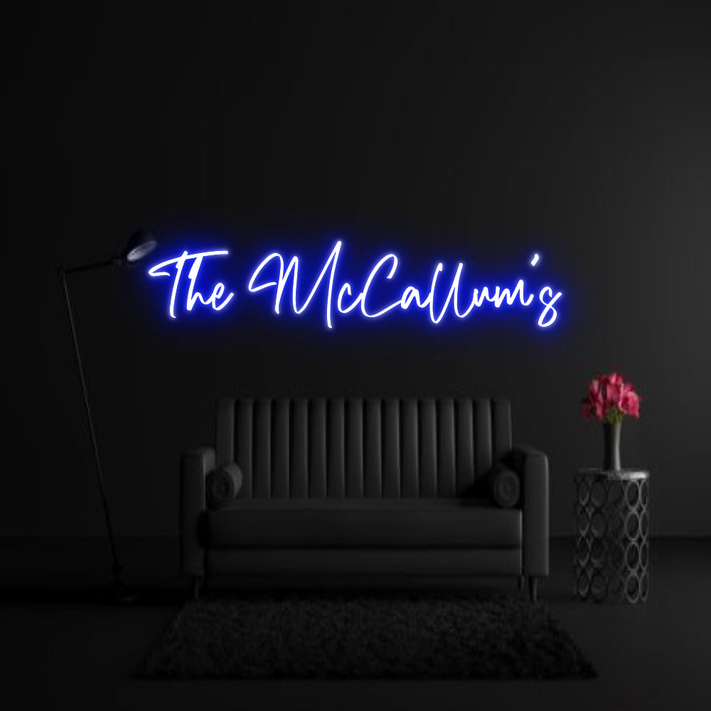 CREATE YOUR OWN WEDDING NEON SIGN The McCallum’s