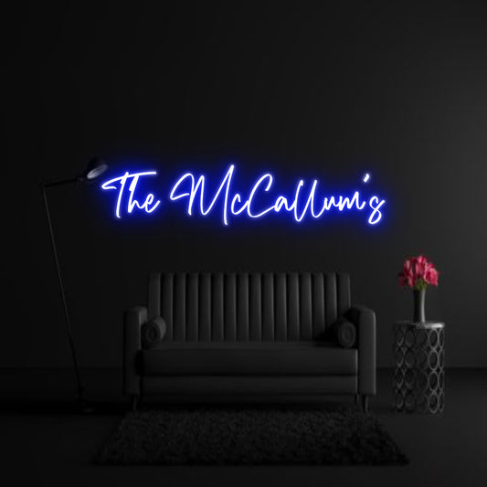 CREATE YOUR OWN WEDDING NEON SIGN The McCallum’s