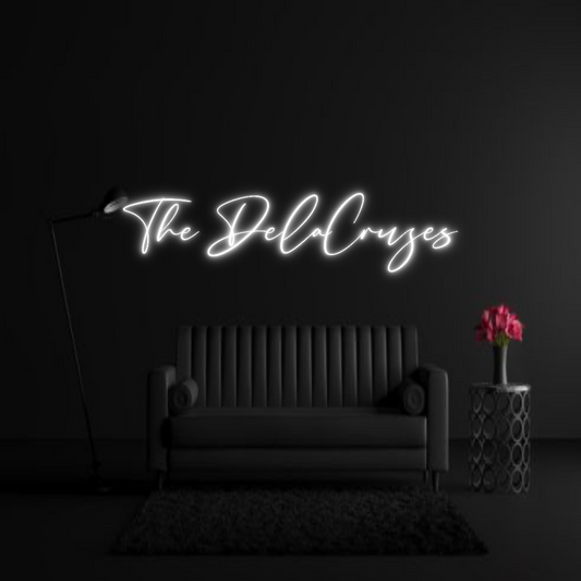 CREATE YOUR OWN WEDDING NEON SIGN The DeLaCruzes