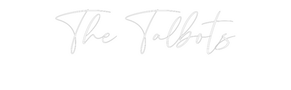 CREATE YOUR OWN WEDDING NEON SIGN The Talbots