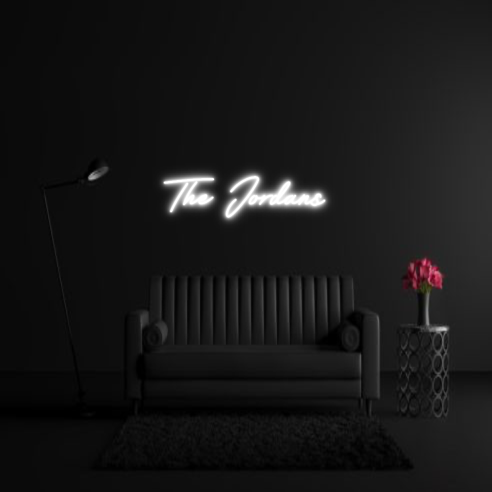 CREATE YOUR OWN WEDDING NEON SIGN The Jordans