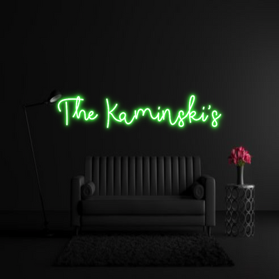 CREATE YOUR OWN WEDDING NEON SIGN The Kaminski's