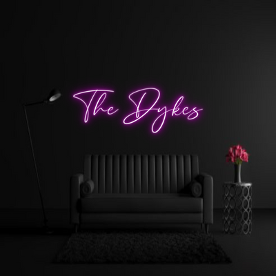 CREATE YOUR OWN WEDDING NEON SIGN The Dykes