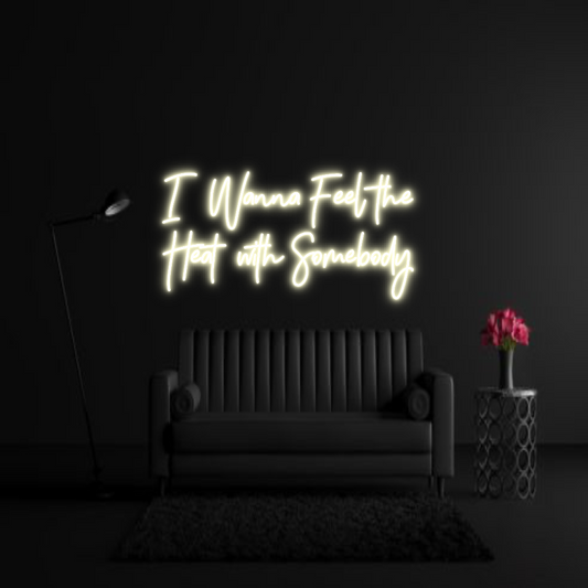 CREATE YOUR OWN WEDDING NEON SIGN I Wanna Feel ...