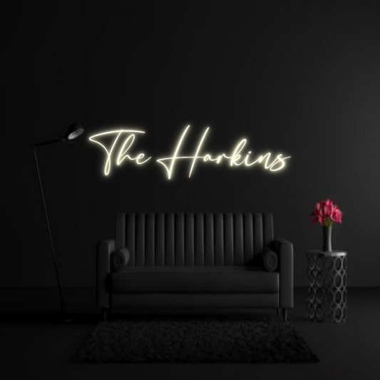 CREATE YOUR OWN WEDDING NEON SIGN The Harkins