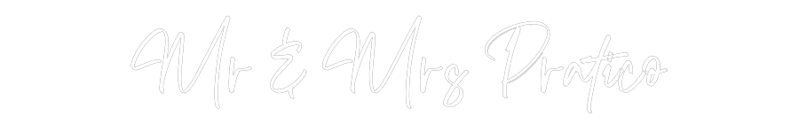 CREATE YOUR OWN WEDDING NEON SIGN Mr & Mrs Prat...
