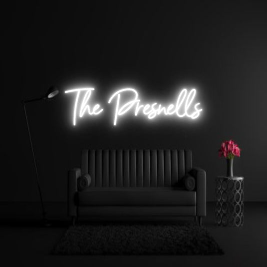 CREATE YOUR OWN WEDDING NEON SIGN The Presnells