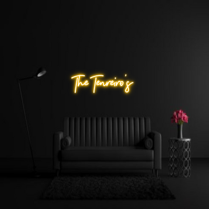 CREATE YOUR OWN WEDDING NEON SIGN The Tenreiro’s