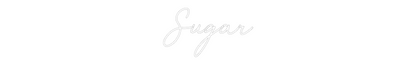 CREATE YOUR OWN WEDDING NEON SIGN Sugar