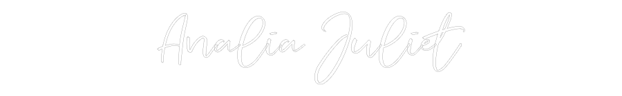 CREATE YOUR OWN WEDDING NEON SIGN Analia Juliet