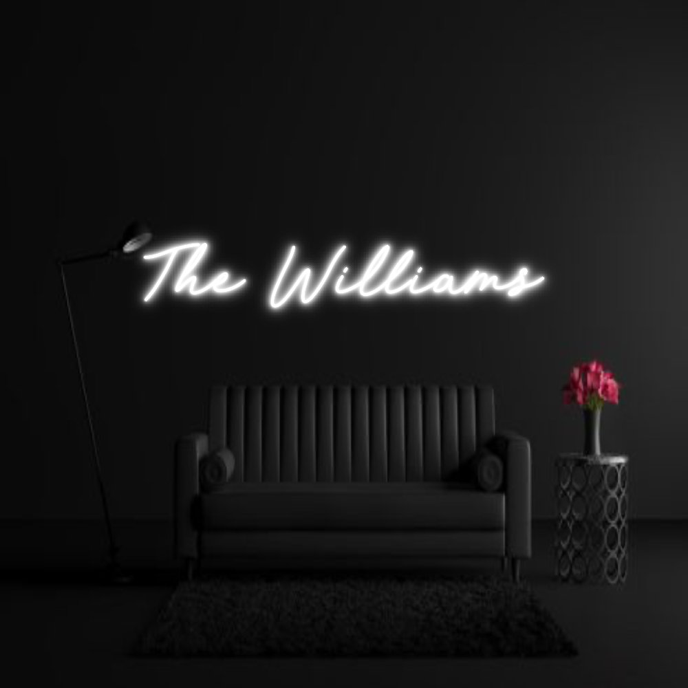 CREATE YOUR OWN WEDDING NEON SIGN The Williams