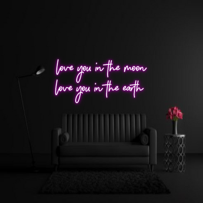 CREATE YOUR OWN WEDDING NEON SIGN love you in t...