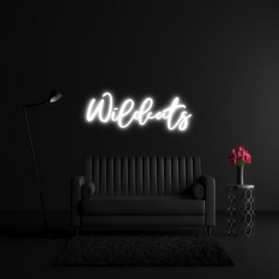 CREATE YOUR OWN WEDDING NEON SIGN Wildcats