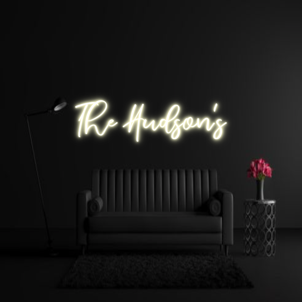 CREATE YOUR OWN WEDDING NEON SIGN The Hudson's