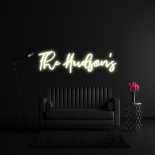 CREATE YOUR OWN WEDDING NEON SIGN The Hudson's