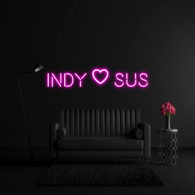 CREATE YOUR OWN WEDDING NEON SIGN Indy  sus