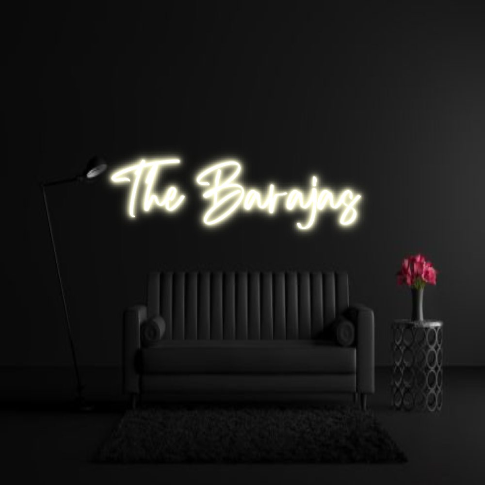 CREATE YOUR OWN WEDDING NEON SIGN The Barajas