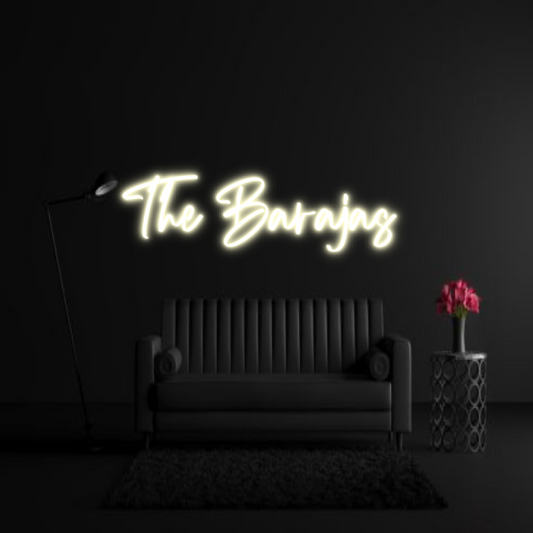 CREATE YOUR OWN WEDDING NEON SIGN The Barajas