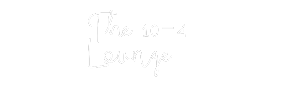 CREATE YOUR OWN WEDDING NEON SIGN The 10-4 
Lo...