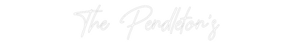 CREATE YOUR OWN WEDDING NEON SIGN The Pendleton’s