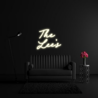 CREATE YOUR OWN WEDDING NEON SIGN The 
Lee’s