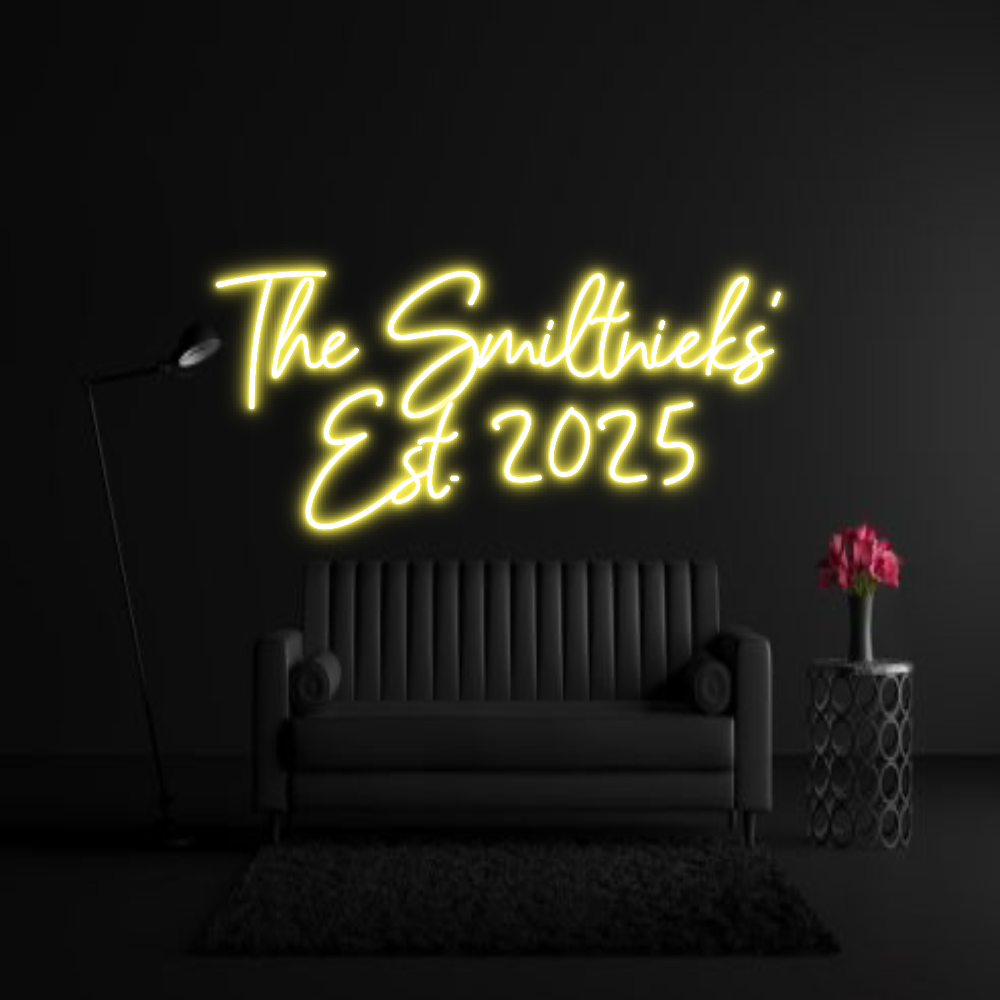 CREATE YOUR OWN WEDDING NEON SIGN The Smiltniek...