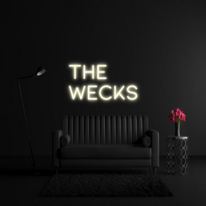 CREATE YOUR OWN WEDDING NEON SIGN The
Wecks