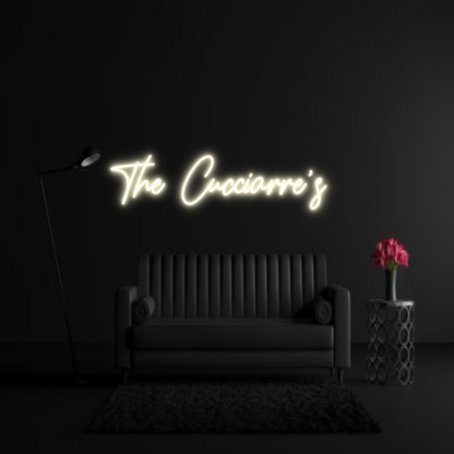 CREATE YOUR OWN WEDDING NEON SIGN The Cucciarre...