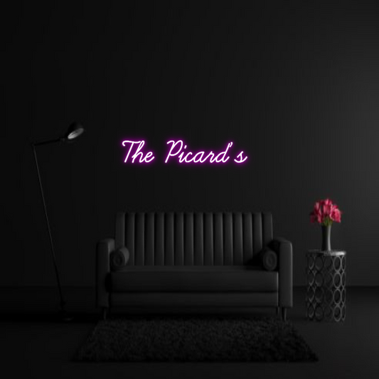 CREATE YOUR OWN WEDDING NEON SIGN The Picard’s
