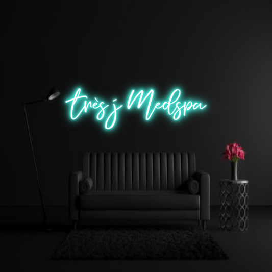 CREATE YOUR OWN WEDDING NEON SIGN très j Medspa