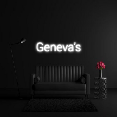 CREATE YOUR OWN WEDDING NEON SIGN Geneva’s