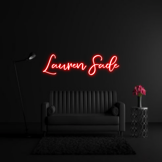 CREATE YOUR OWN WEDDING NEON SIGN Lauren Sade