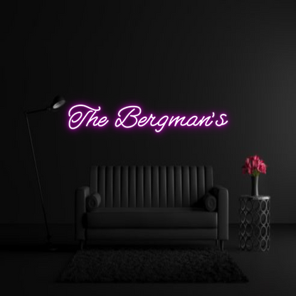 CREATE YOUR OWN WEDDING NEON SIGN The Bergman’s