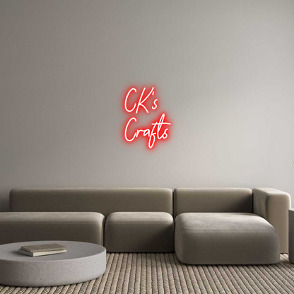 CREATE YOUR OWN CUSTOM NEON CK’s
Crafts