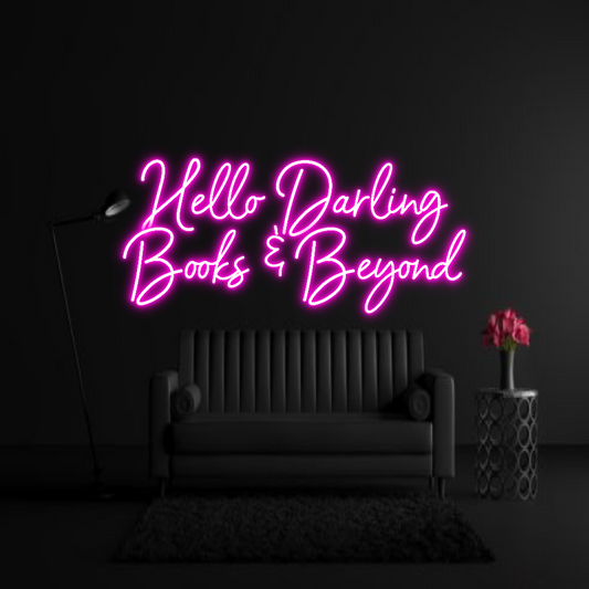 CREATE YOUR OWN WEDDING NEON SIGN Hello Darling...
